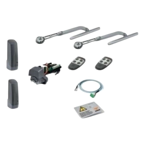 SET AUTOMAZIONE A BRACCIO CANCELLI A BATTENTE CARDIN KT-BL824DCB EX 205/BL824DCB