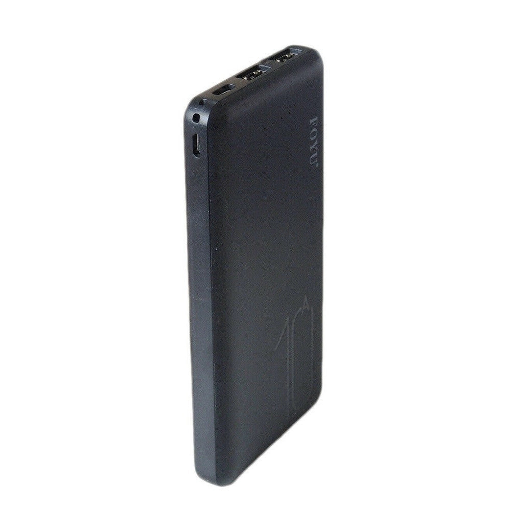 Trade Shop - Power Bank 12000mah 2 Usb Batteria Emergenza Supplementare 2.1a Type-c Fo-6900 -