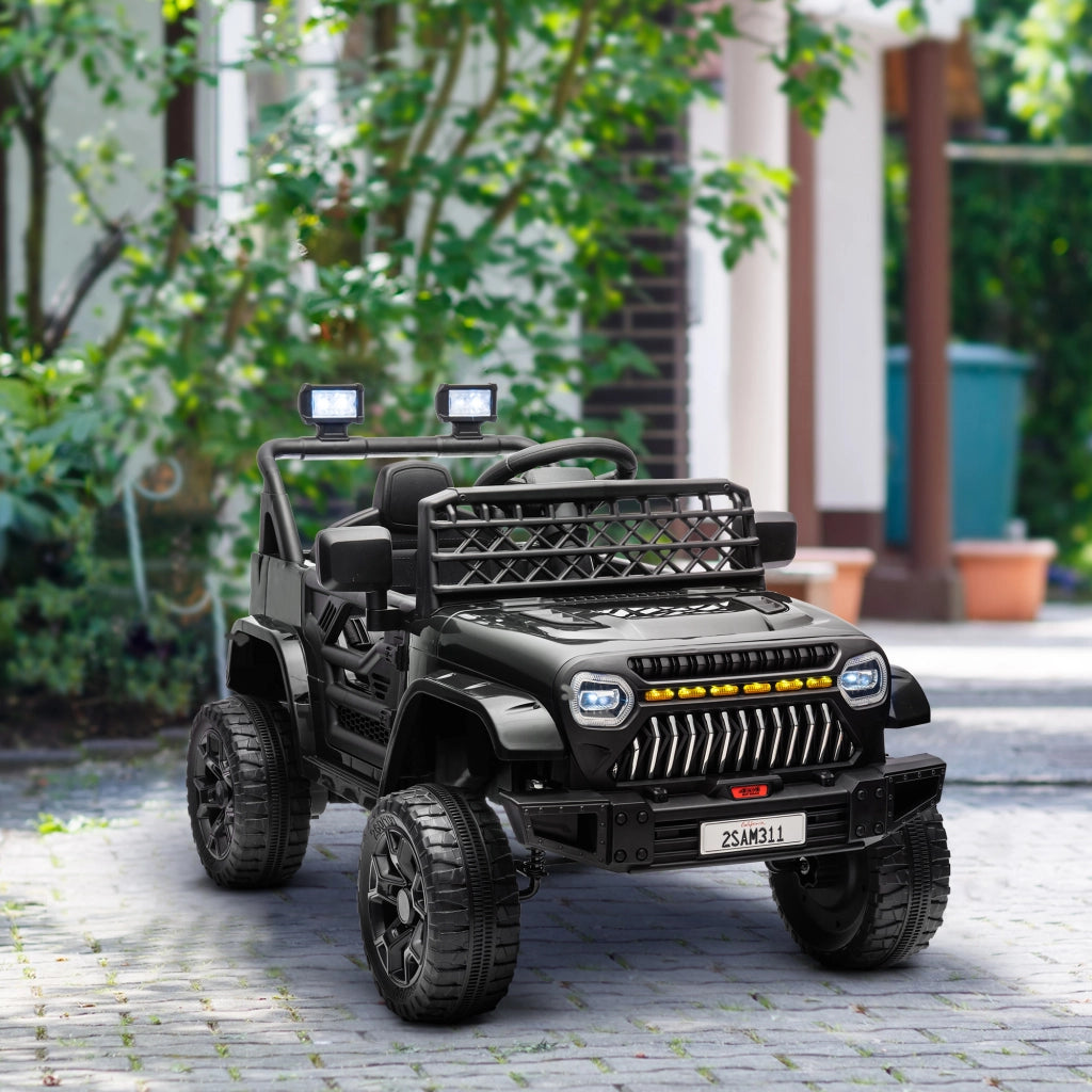 Auto elettrica per bambini ¨C Minimal ¨C 12V telecomando nero