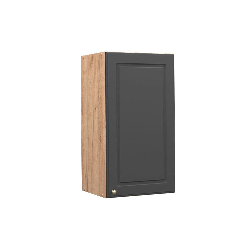Pensile da cucina Fame-Line Antracite-oro/Rovere dorato 40 cm Vicco