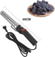 Aanstekker elettrico per barbecue e grill, temperatura massima 600 °C, per l'accelerazione rapida della accensione del carbone e del fuoco di legna