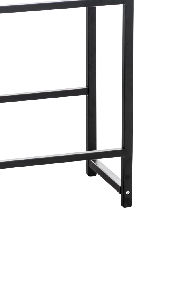 Scaffale Porta Casse di Bibite Lennert per 4 casse,nero