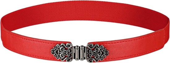 Riem elastico senza mostra per donne con chiusura a vite piana per pantaloni, jeans e giacche.