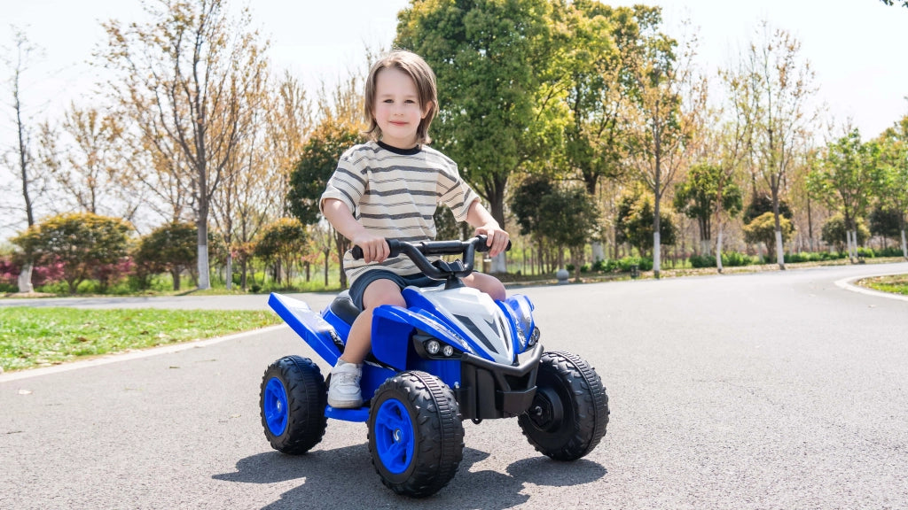 Auto Bambini Elettrica ATV ¨C zephmum ¨C LED, 2 Velocita', Batteria Ricaricabile