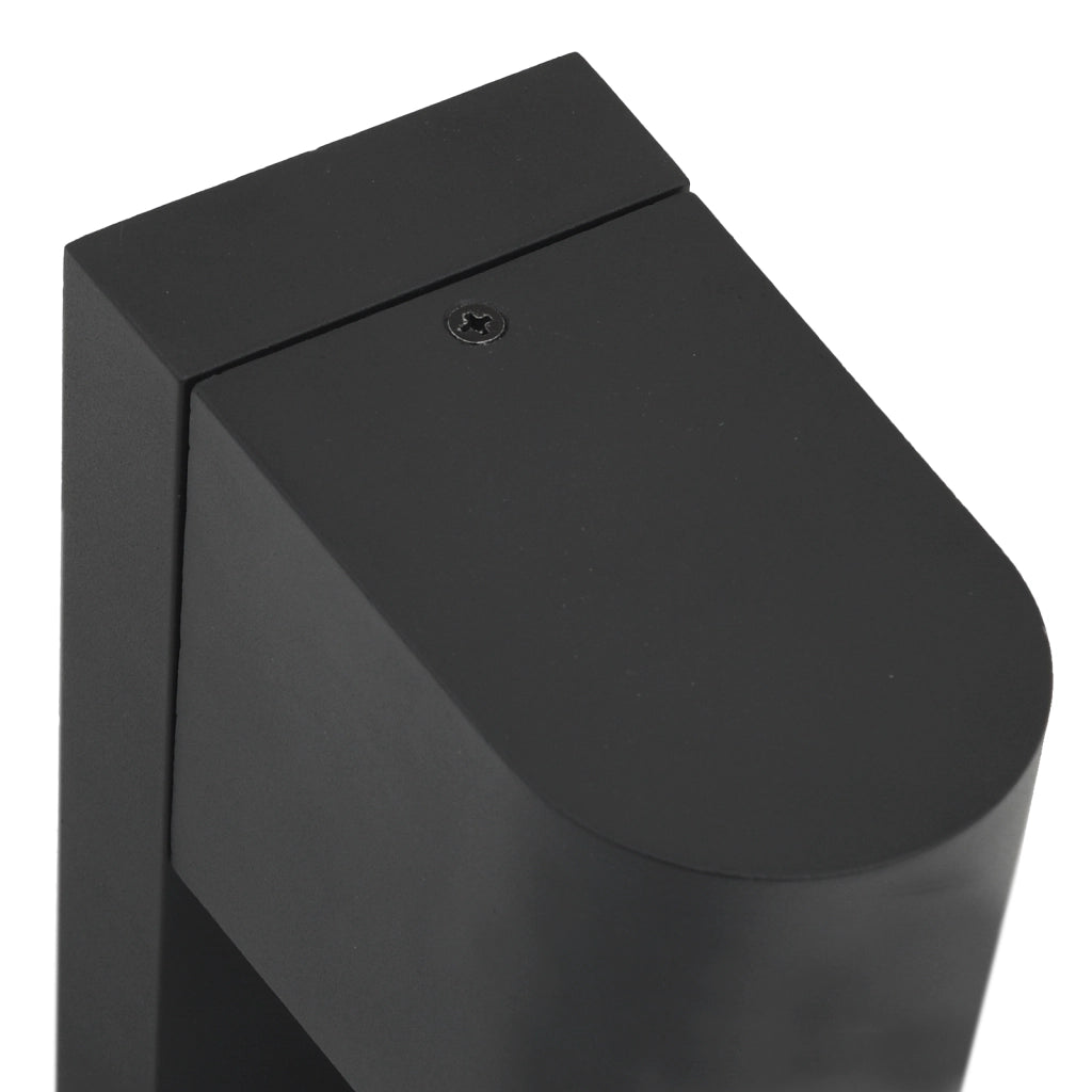 Illuminazione da Parete Esterna 2 pz Acciaio Inossidabile Nero IP44