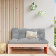 Divano Centrale Giardino-Sofa Modulare-Divanetto da esterno 120x80cm Legno Massello Douglas