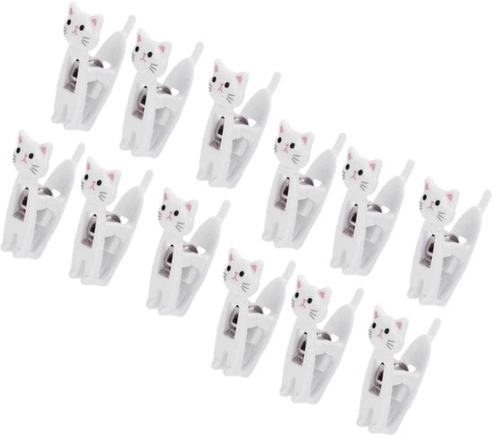 Pernici 12 pezzi - Gatto Minionico - Clip Mini - Hanger Metallico - Antiscivolo - Maniglia Robusta - Hangers per Bambini