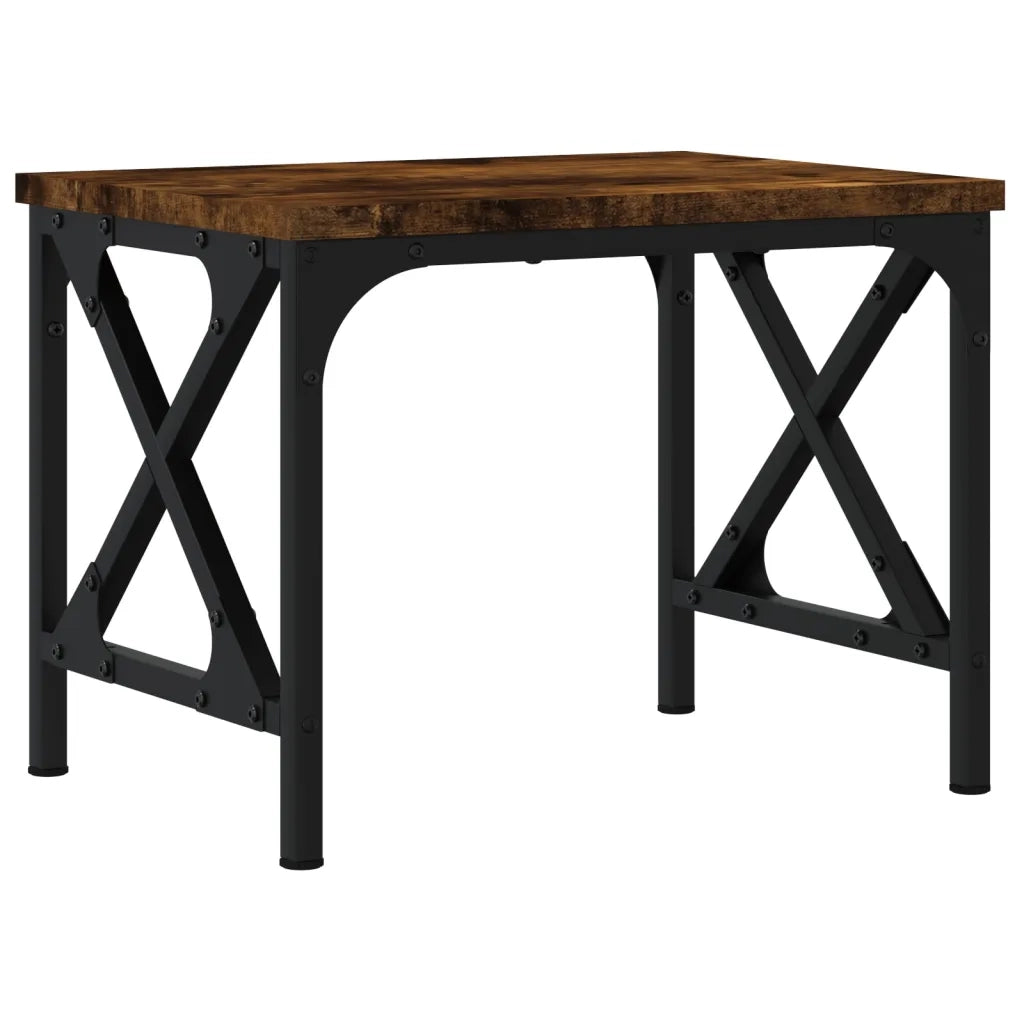 Supporto Stampante Rovere Fumo 40x30x31 cm Legno Multistrato 833987