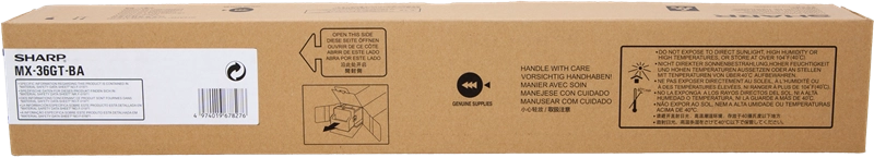 ORIGINAL Sharp toner nero MX-36GTBA ~24000 Seiten