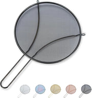 Spatola di protezione per pentole da 25 cm, rame flessibile, antiaderente, per prevenire scottature e bruciature