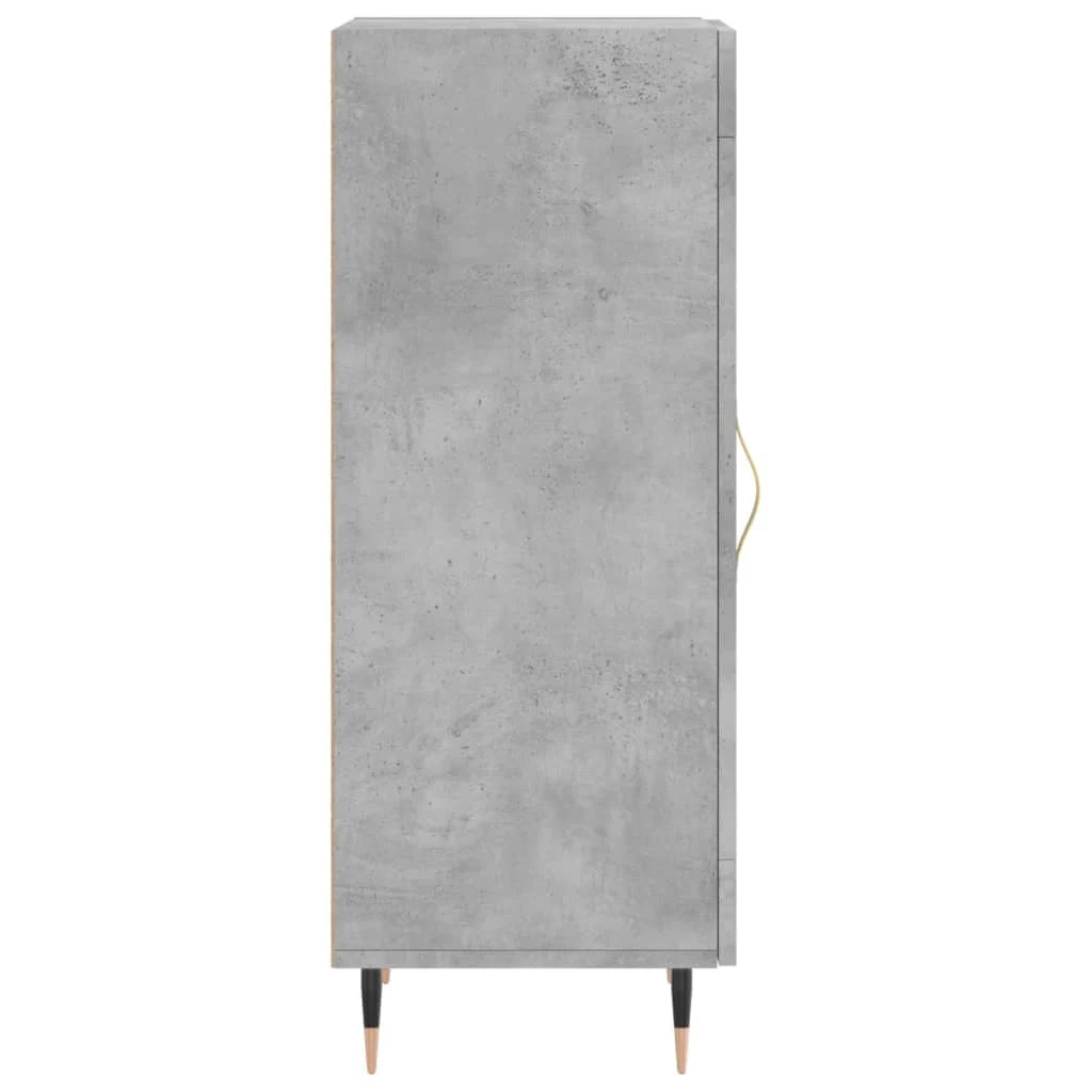 Buffet credenza cassettiera armadio mobile contenitore organizer per cucina soggiorno salotto 34,5 x 34 x 90 cm legno ingegnerizzato grigio 02_0031888