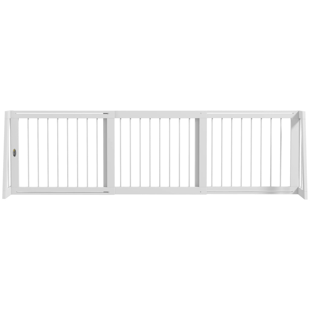 Cancello per Cani Estensibile ¨C zephmum ¨C 71-190x38,5x56 cm, Bianco