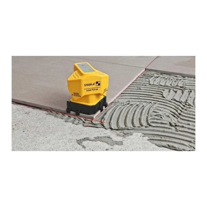 Stabila 18574 FLS 90 Laser per Pavimenti Autolivellante Linee Incrociate 15 m colore Multicolore