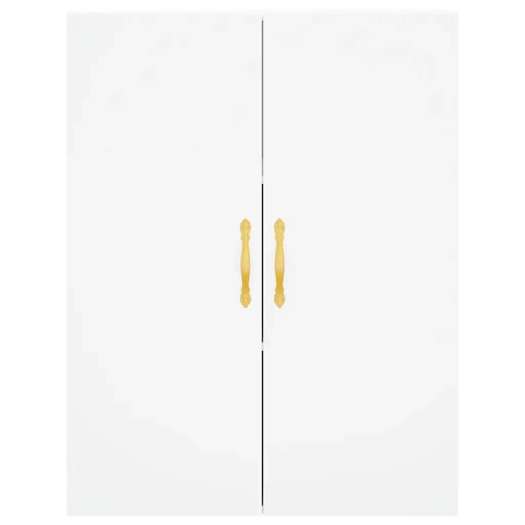 Credenza Bianca 69,5x34x180 cm in Legno Multistrato 3195995