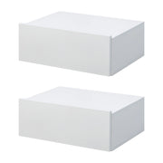 Tavolini da notte a muro ¨C zephmum ¨C Bianco