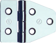 CERNIERA INOX NAUTICA ART.852IN MM.40HX55 PERNO FISSO 12 PZ.