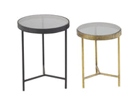 Set 2 Tavolini Rotondi Yamir Alto