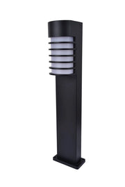 Lampione da giardino Fulton nero Lutec E27 IP44 75cm