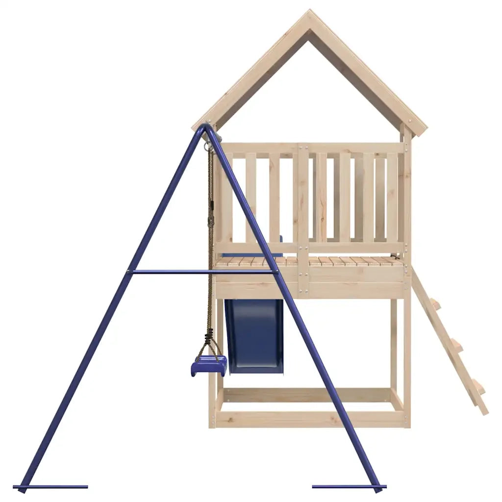 Set da Gioco da Esterno in Legno Massello di Pino 3279205