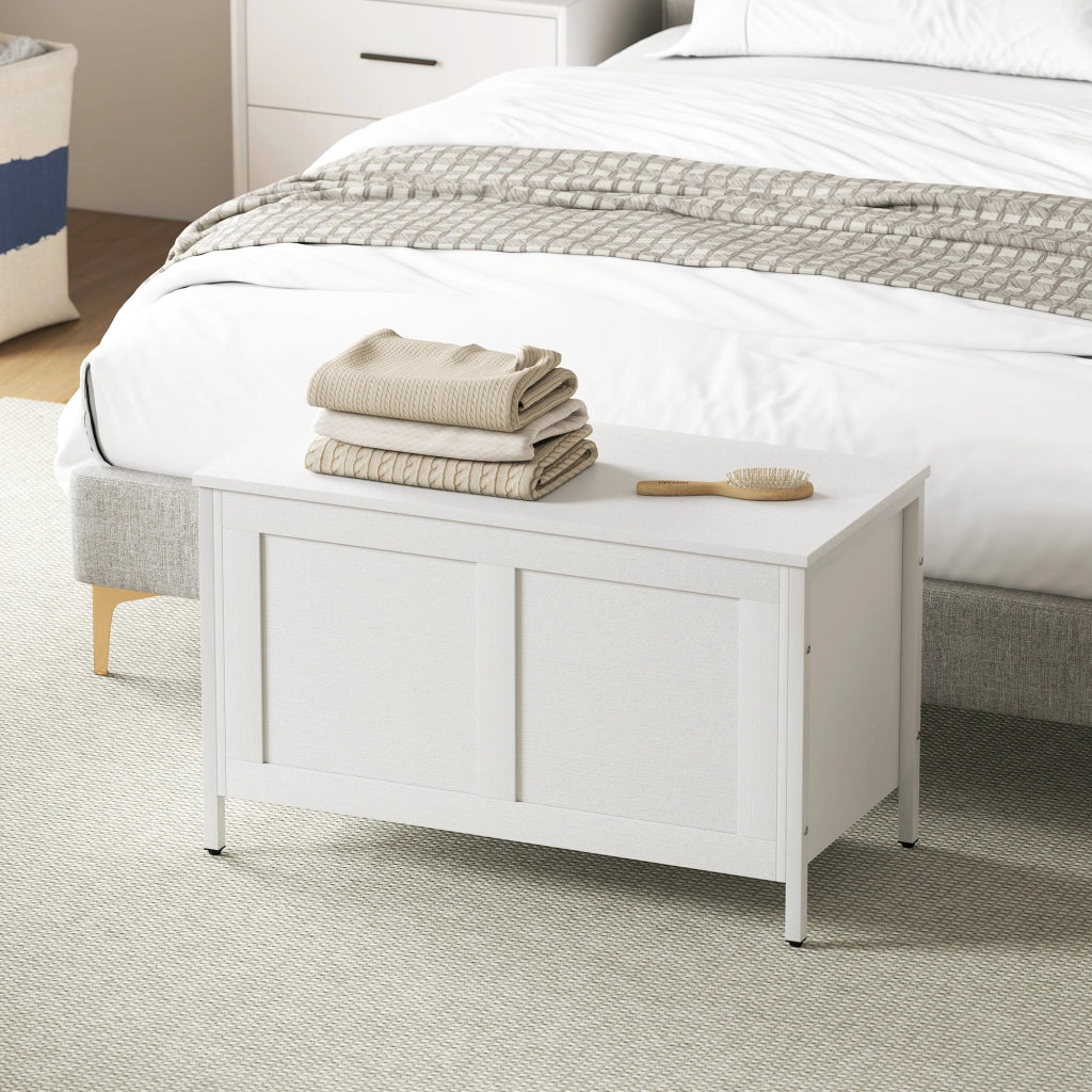 Letto contenitore con cassetti ¨C zephmum ¨C 80x40x50 cm bianco veteato