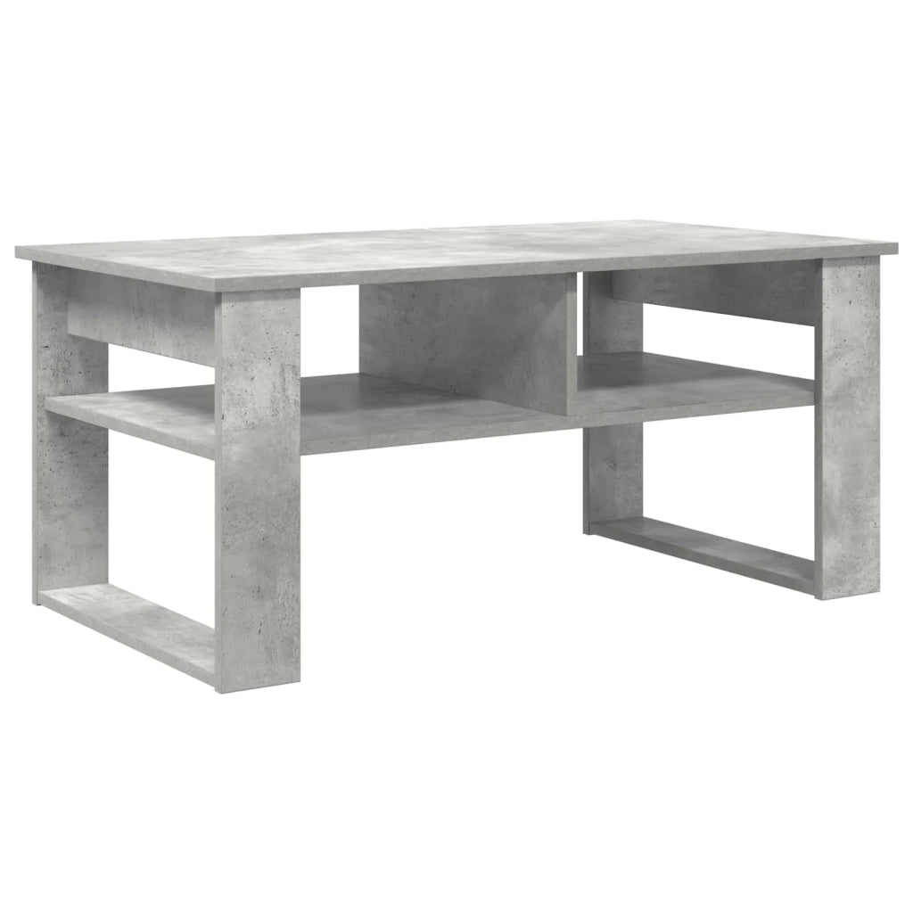 Tavolino da salotto Grigio cemento 96 x 54 x 44 cm