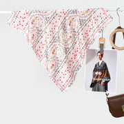 Sciarpa vintage da donna in seta