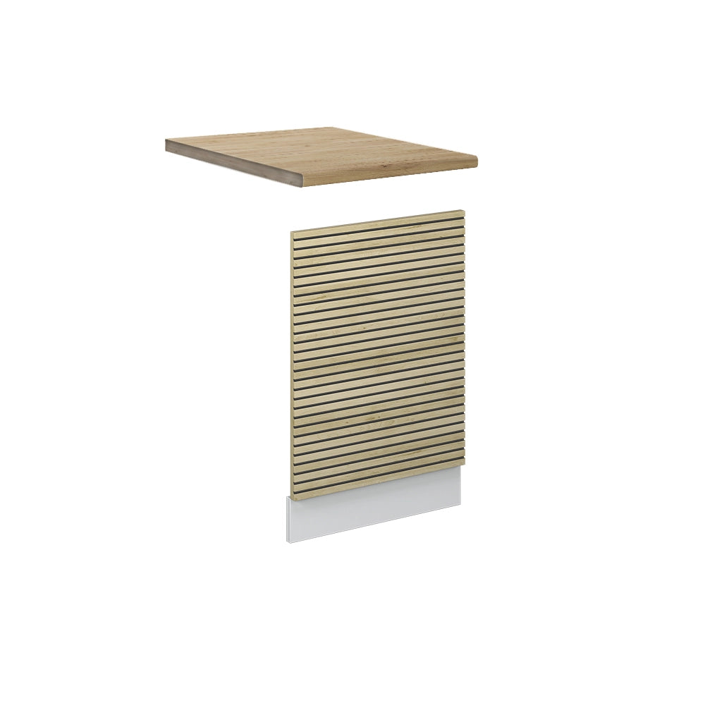 Pannello frontale Fame-Line Pannello in quercia/Bianco 45 cm, PL Rovere Vicco