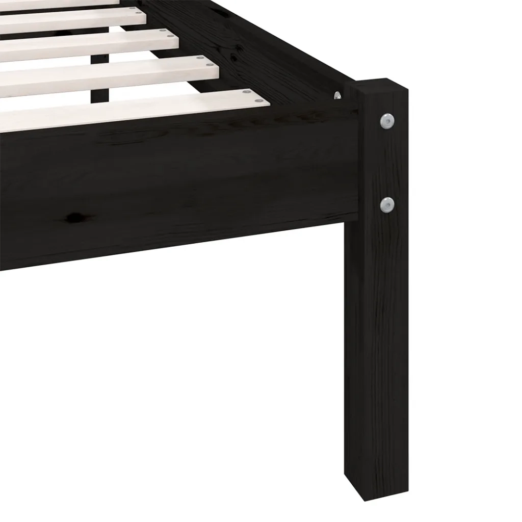 Giroletto Legno Massello Nero 135x190 cm 4FT6 Double cod mxl 63102