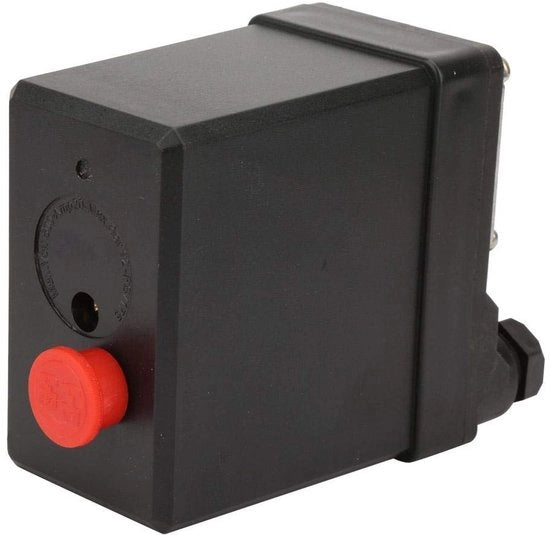 Regolatore di Pressione 380V - Alta Qualità Interruttore di Pressione Verticale - Adatto per Compressore d'Aria - Pressione di Servizio 75/175 psi - Alta Durata - Prestazioni Stabili - Regolatore di Pressione