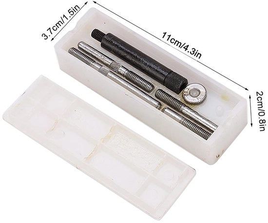 Tastatore interno da 50 a 160 mm - Indicatore diametro foro - Set di attrezzi - Scala diametro interno - Preciso e affidabile - Tastatore interno