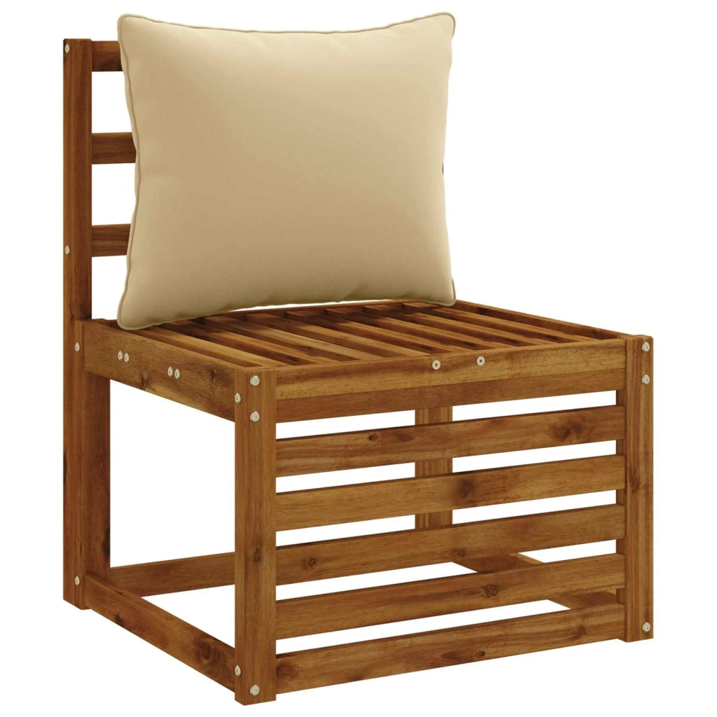 Cuscino per Schiena a 1 Pezzo PUTTEN 100% Poliestere Beige 946918