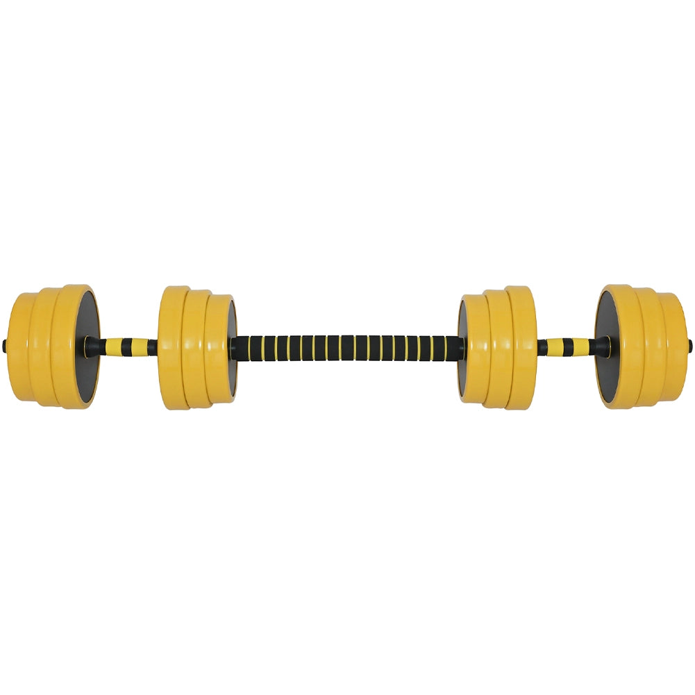 Set Manubri da 25kg (4x2.5kg+4x2kg+4x1.5kg) Bilanciere Pesi Fitness Allenamento