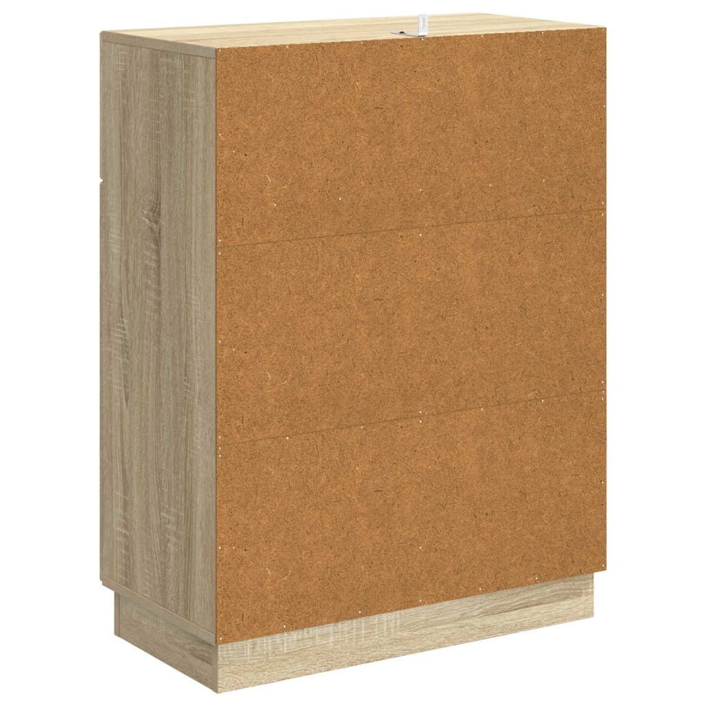 Credenza Rovere Sonoma 66 x 34,5 x 87 cm Legno ingegnerizzato