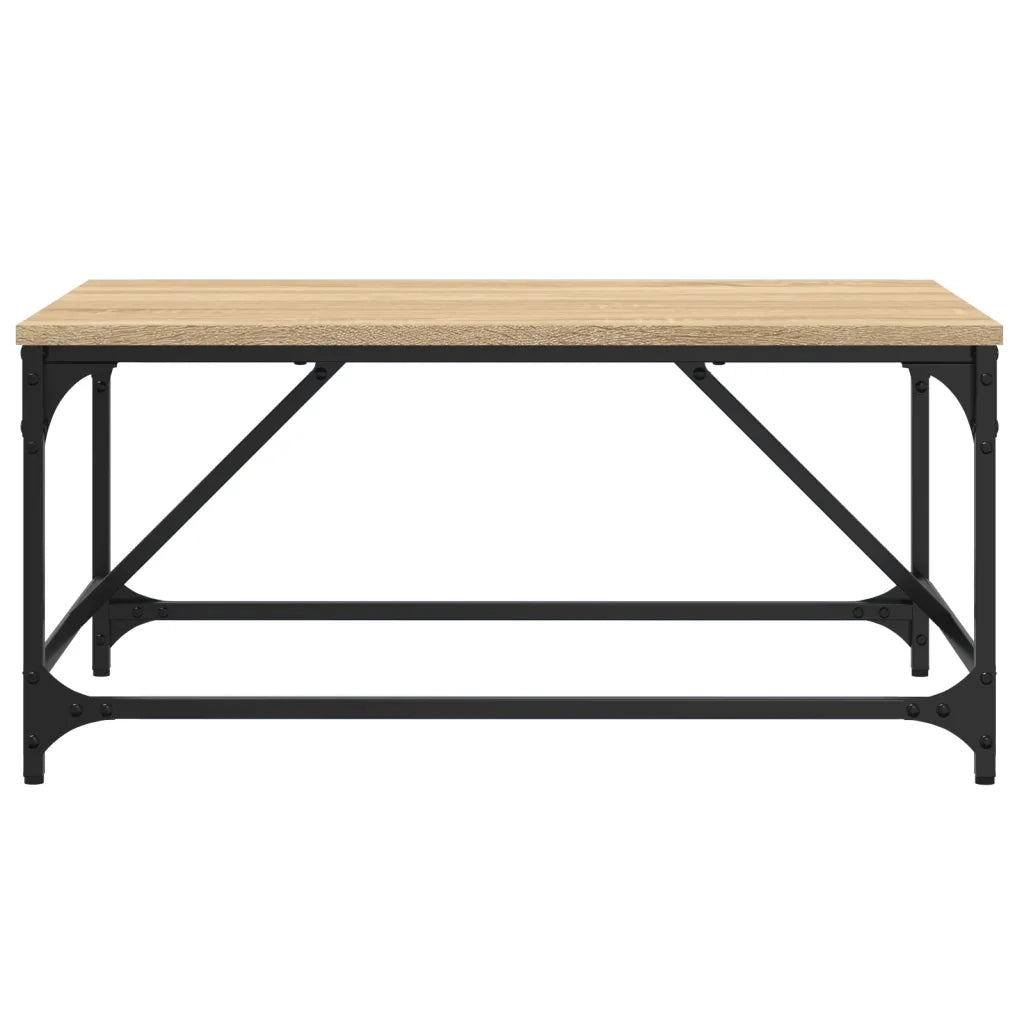 Tavolino da Salotto Rovere Sonoma 75x50x35cm Legno Multistrato 835325