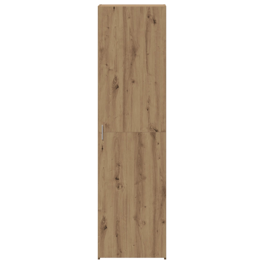 Highboard in rovere artigianale 50x42.5x185 cm in legno ingegnerizzato