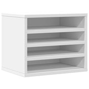 Organizer per la Scrivania Bianco 36x26x29,5 cm in Multistrato CFW4246195
