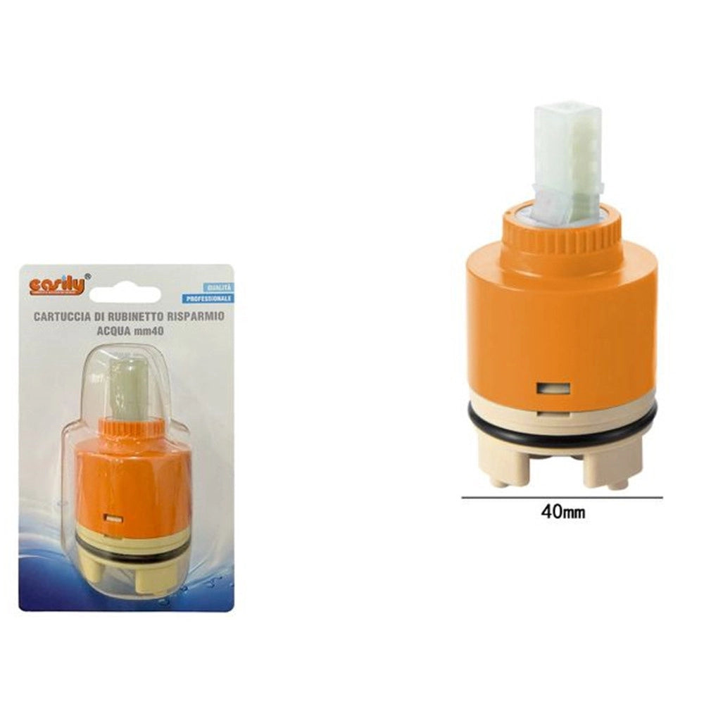 Trade Shop - Cartuccia Di Rubinetto Miscelatore Da 40 Mm Con Piedini Risparmio D'acqua 69671 -