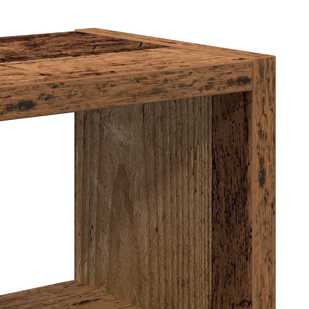 Scaffale a Parete Legno Vecchio 45x16x45 cm in Truciolato 856071