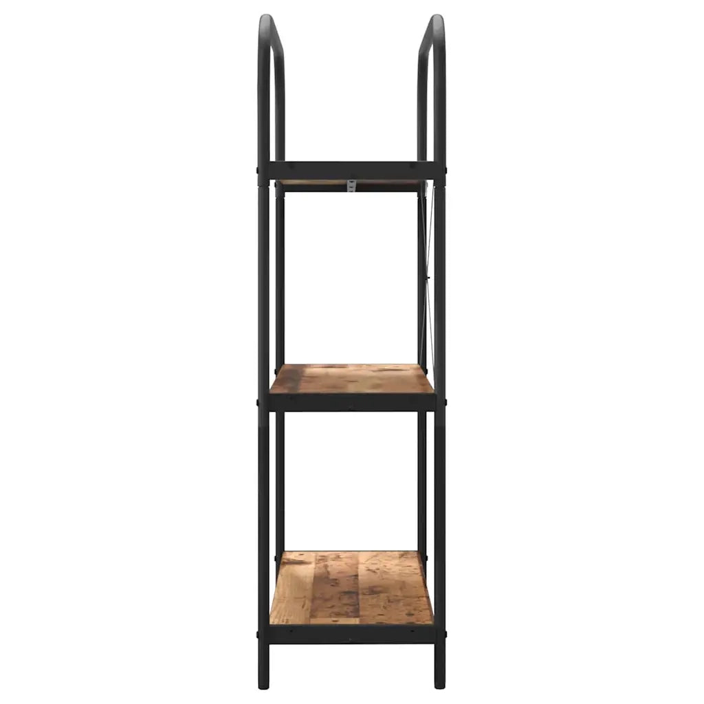 Libreria-Scaffale per Libri-Mobile di Stoccaggio Legno vecchio 80 x 30 x 109 cm Legno multistrato 771677