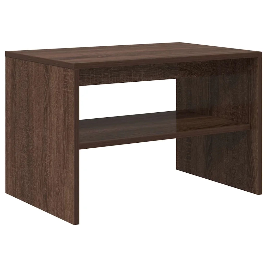 Mobile Porta TV Rovere Marrone 60x40x40 cm Legno Multistrato 859106
