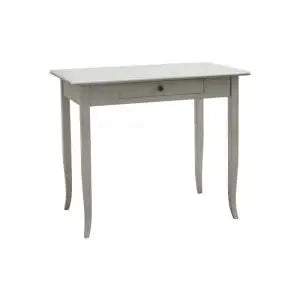 Scrivania in legno Shabby chic mod cindy bianco anticato