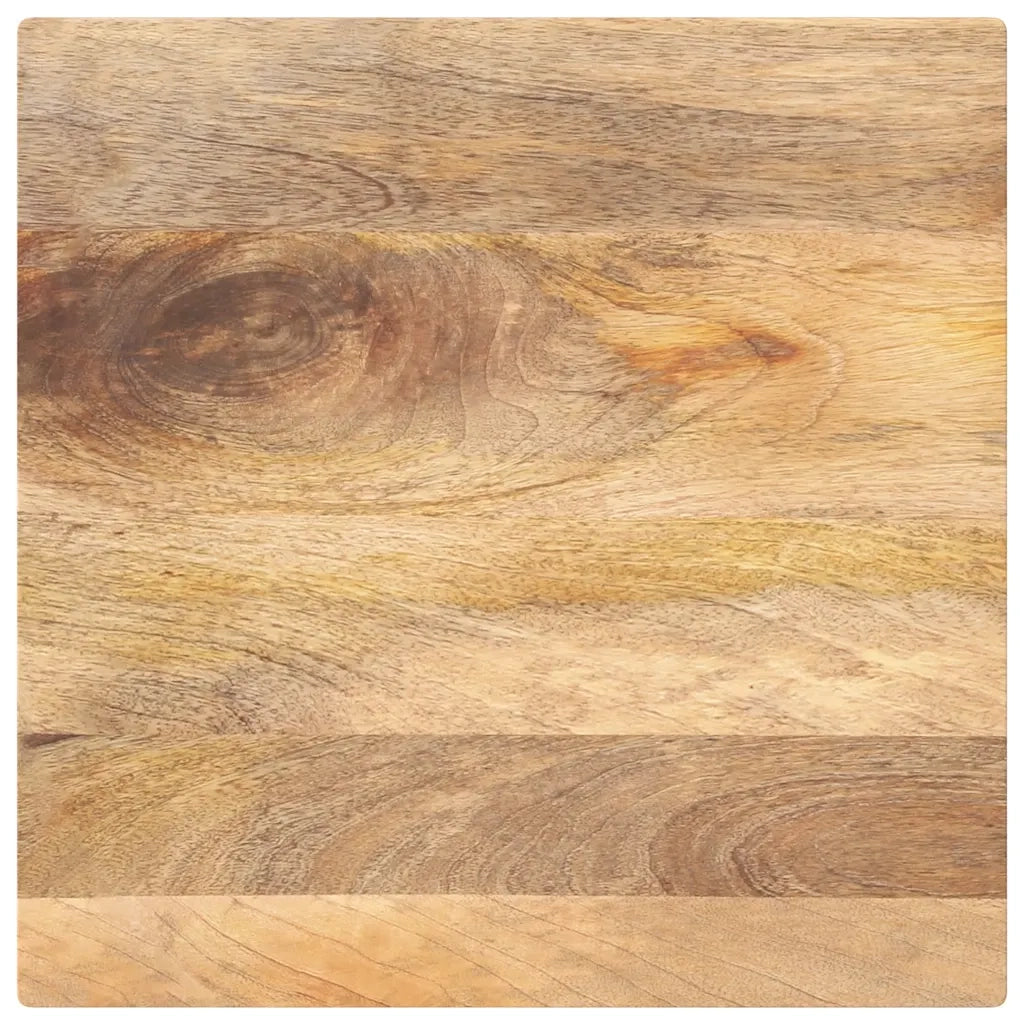 Piano per Tavolo 50x50x2,5 cm Quadrato Legno Massello di Pino 371456