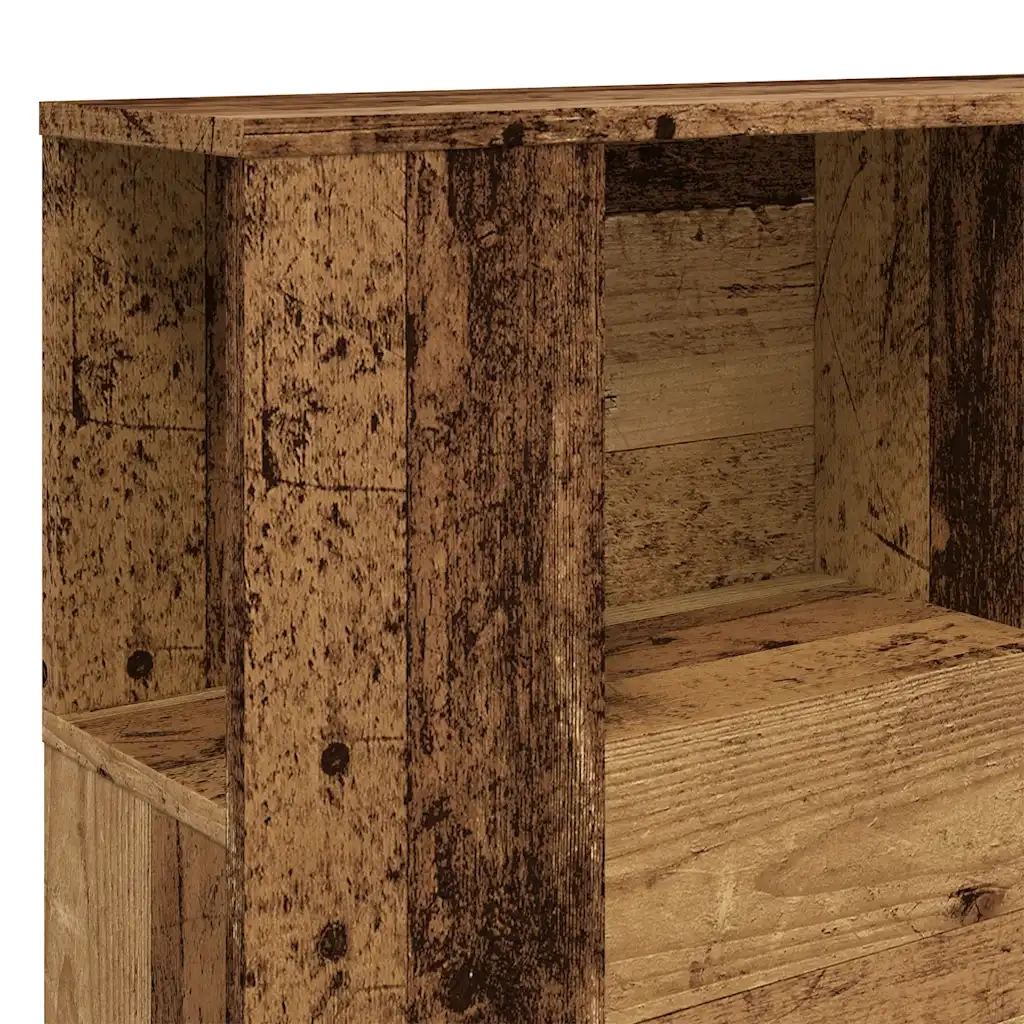Testiera | Testata Contenitore Legno Antico 140x18,5x102,5 cm Truciolato