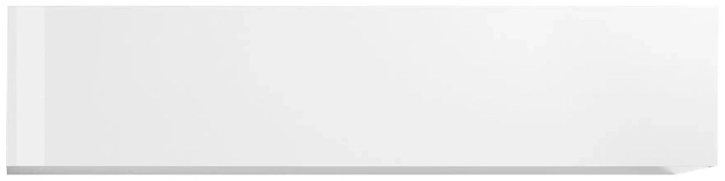 Mobile pensile MARUSKA L 180 x H 40 x P 30 cm bianco lucido