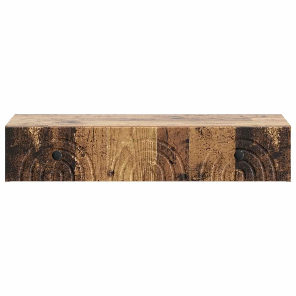 Tavolino da Parete Laterale Legno antico 87,5 x 34,5 x 17 cm 898163