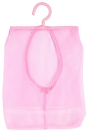 Sac da Spogliatoio a Maglia - Risparmio di Spazio - Leggero e Portatile - Rosa - Adatto per Abbigliamento e Cosmetici - Utile per la Casa o