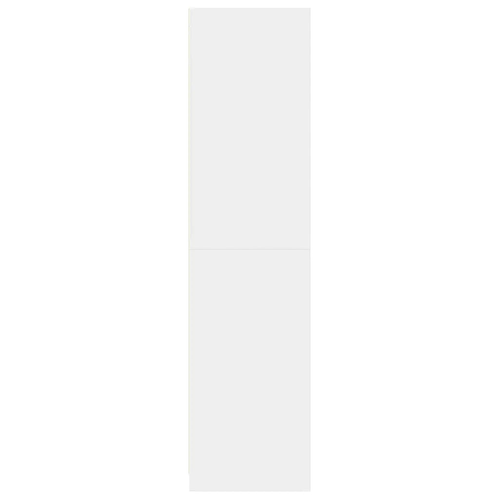 Armadio Bianco 30x50x200 cm in Legno Multistrato 3307684