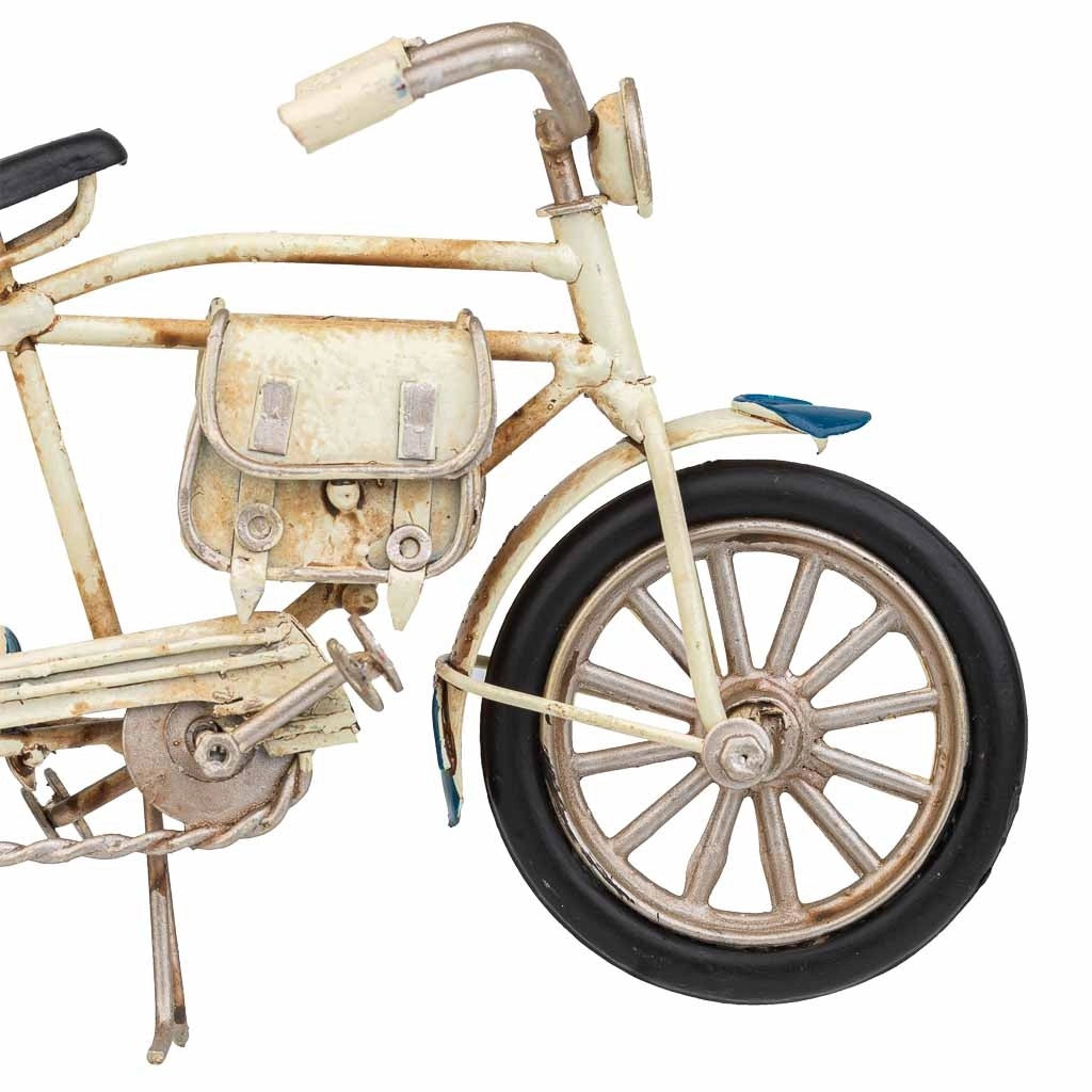 Bicicletta in metallo marrone 16x5x9h