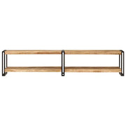 Mobile Porta TV-Mobile per TV-Credenza TV 200x30x40 cm in Legno Massello di Mango