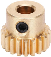 Rondiccia 20 Denti - 6 mm Diametro - Modulo 0,8 - Ricambi Robot - Alta Qualità - Precisione di Misura - Asse a Denti